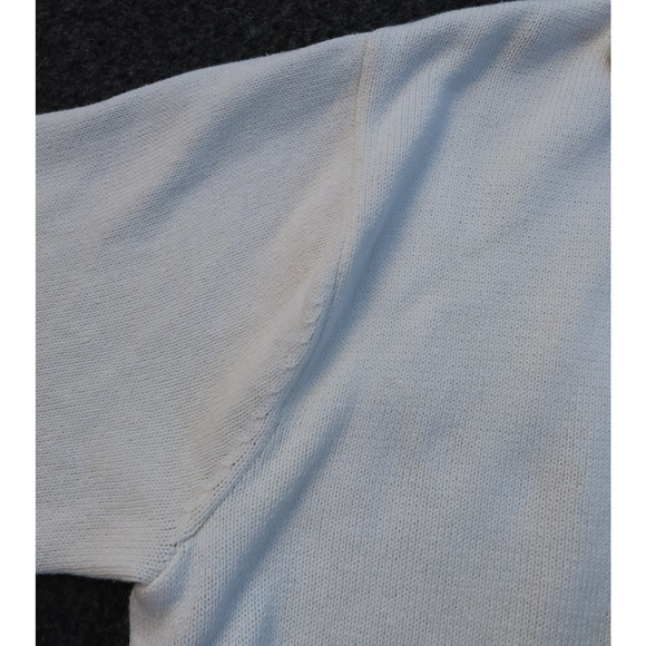 DO NOT BUY PLS Oscar De La Renta Ivory Sweater Mens Ivory Sz XL - Picture 12 of 15